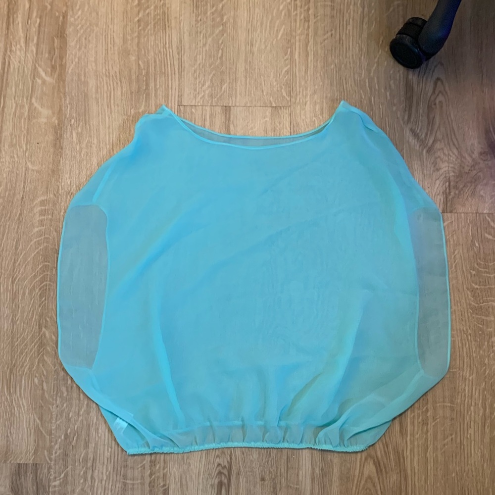 American Apparel Chiffon top S